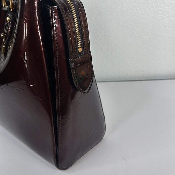 Louis Vuitton Melrose vernis amarante bag - Picture 7 of 16